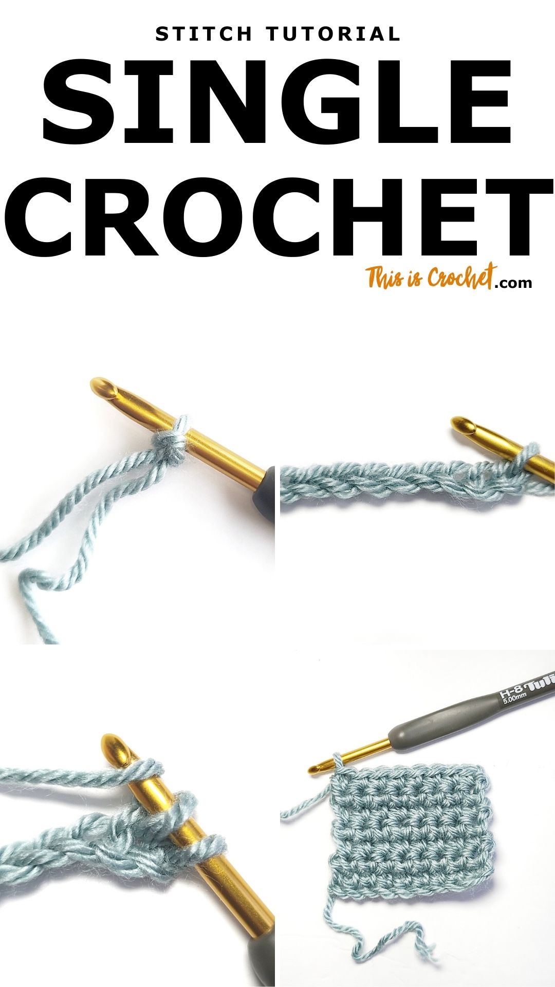 Single Crochet Stitch Diagram Single Crochet Stitch Diagram
