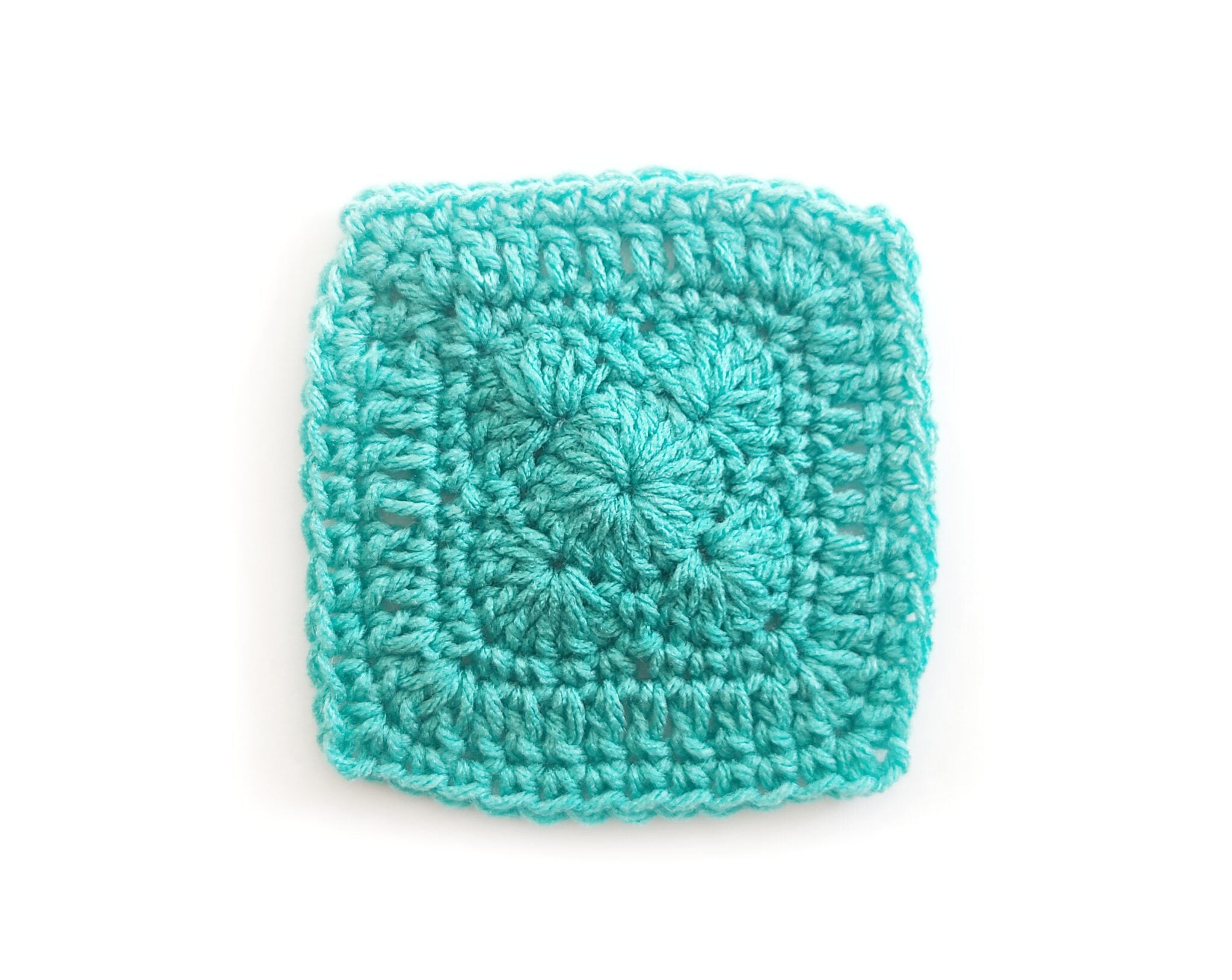 Unique Solid Granny Square - This is Crochet