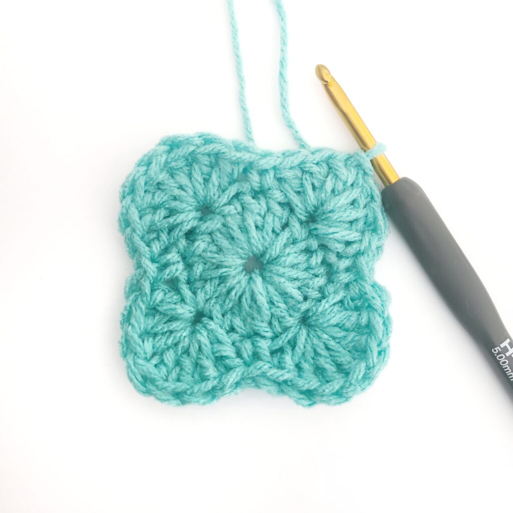 Unique Solid Granny Square - This is Crochet